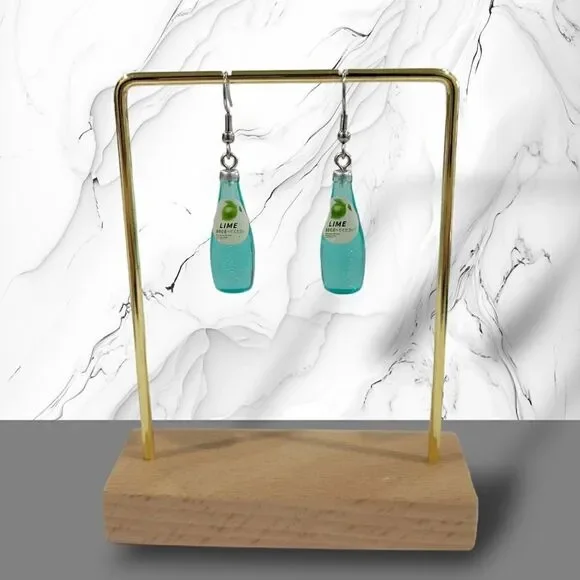 🍋‍🟩Lime Soda Earrings🍋‍🟩(2-A019-F)-Jewelry for Women - Picture 2 of 5